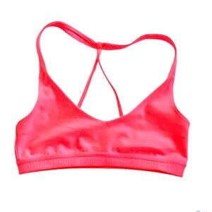 Under Armour Womens Neon Pink Sports Bra, XS